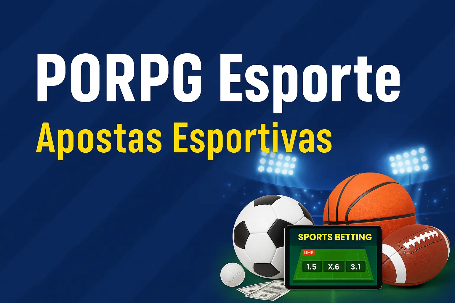 Aposte em apostas esportivas no cassino online PORPG