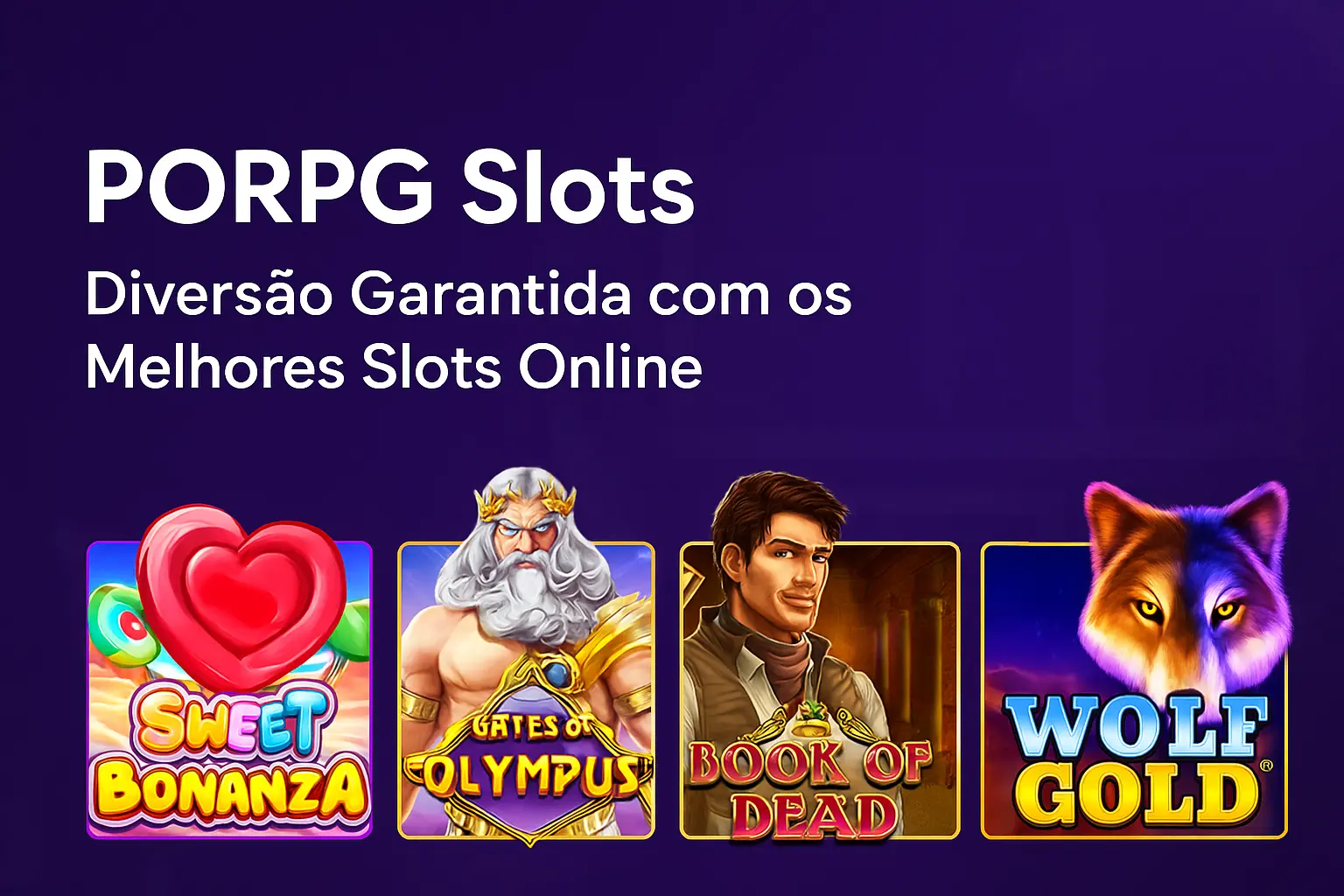 Explore o mundo das slot machines no PORPG Casino
